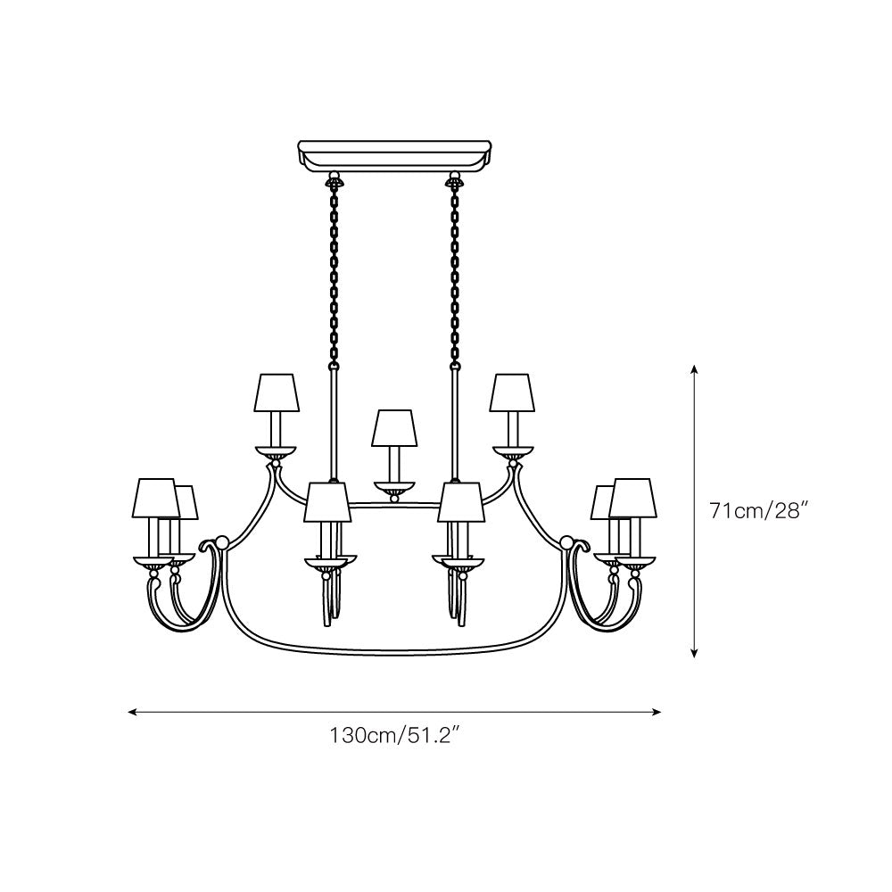 Ginevra candelabru
