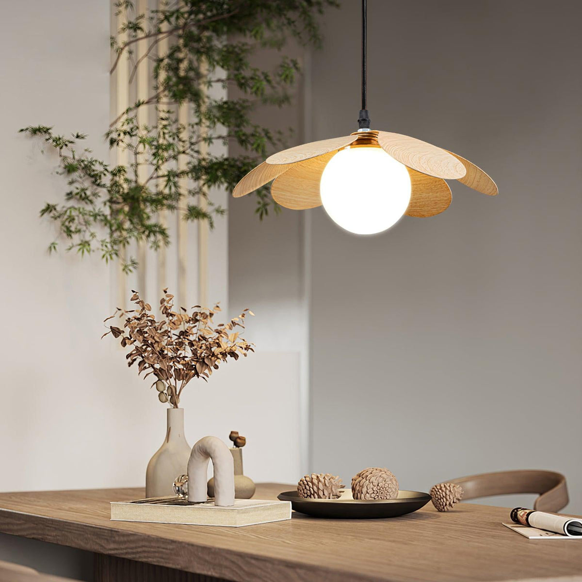 Arlenis lampă suspendată minimalistă din sticlă