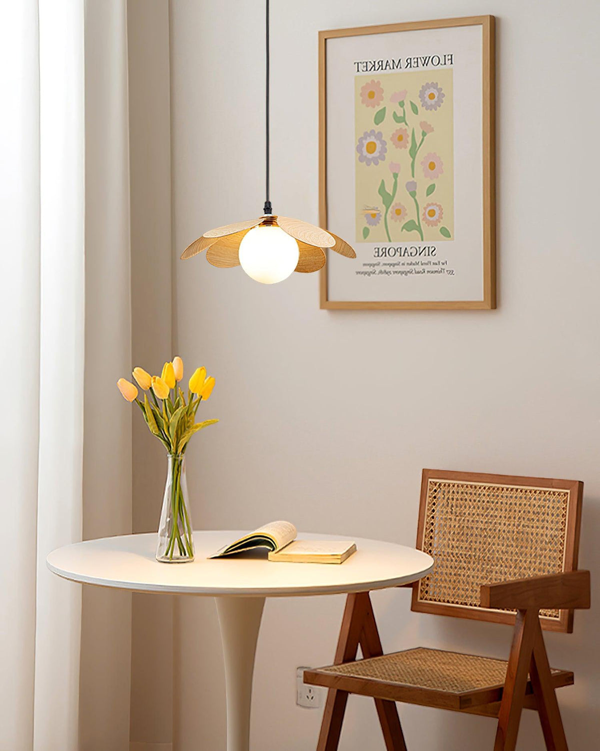 Arlenis lampă suspendată minimalistă din sticlă