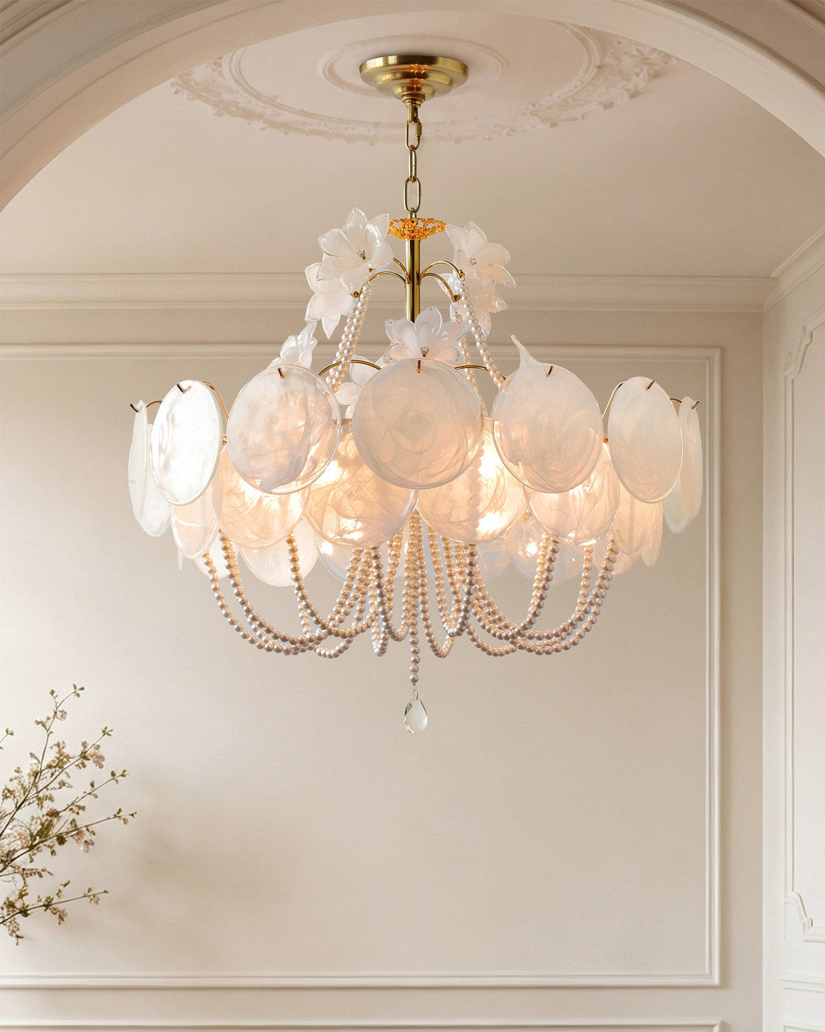 Greshcombe Candelabru Floravelle