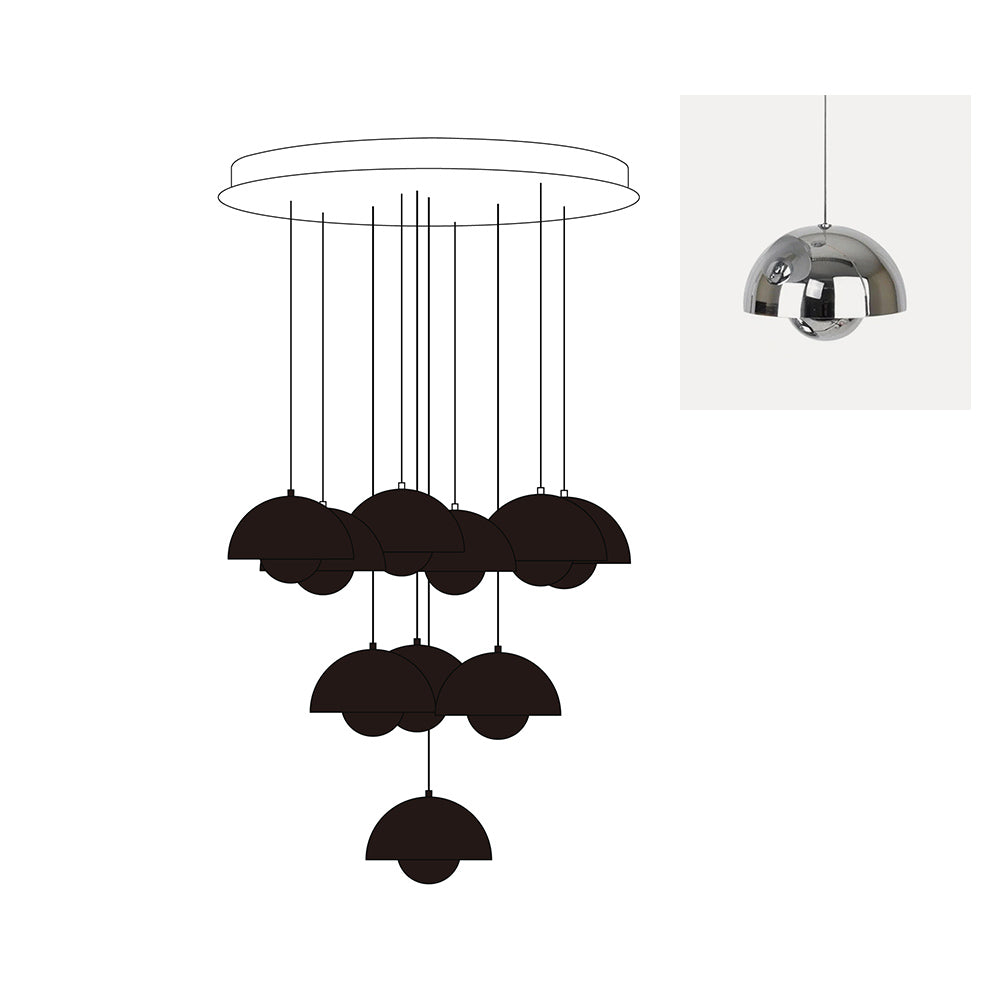 Indigle candelabru
