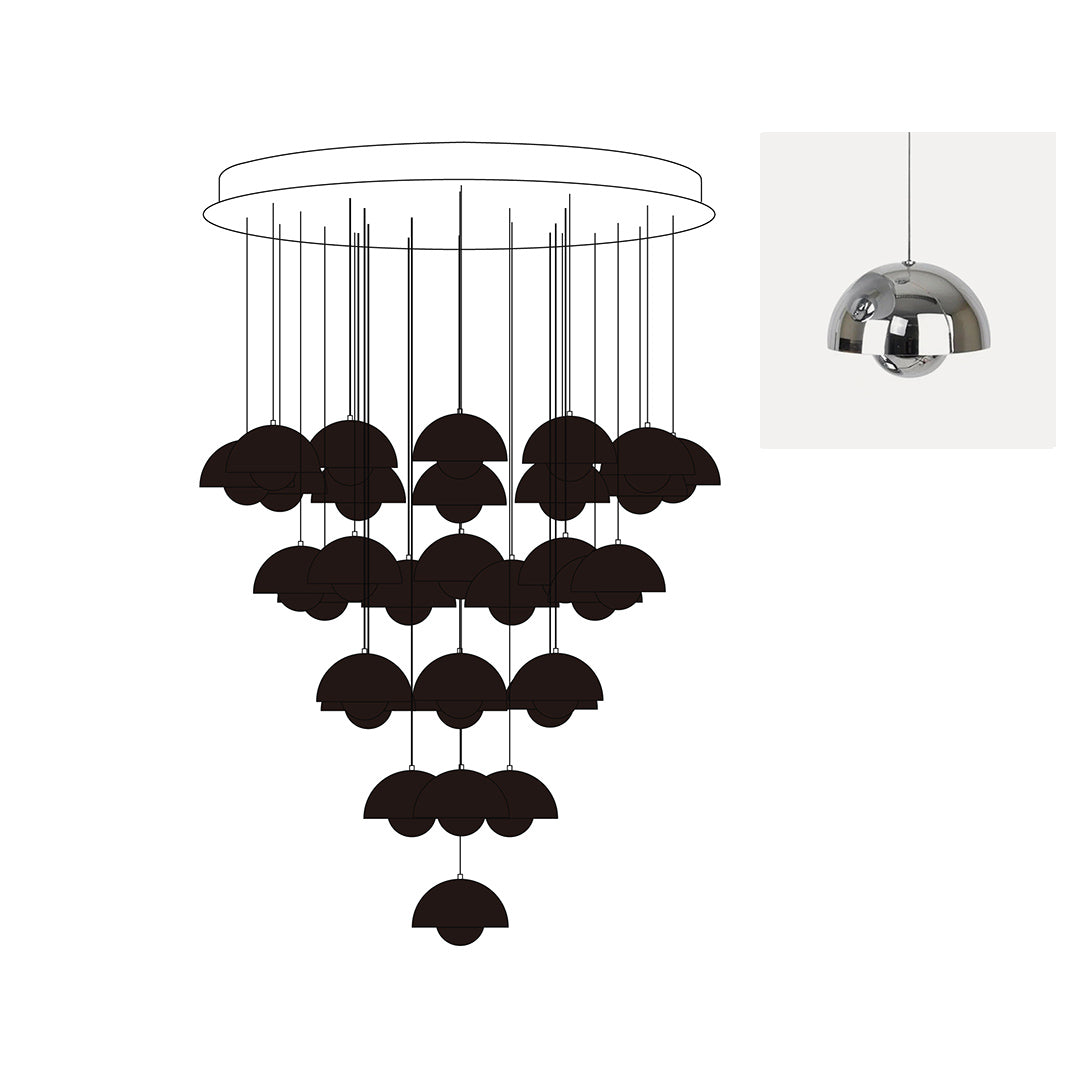 Indigle candelabru