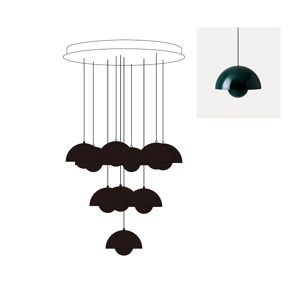 Indigle candelabru