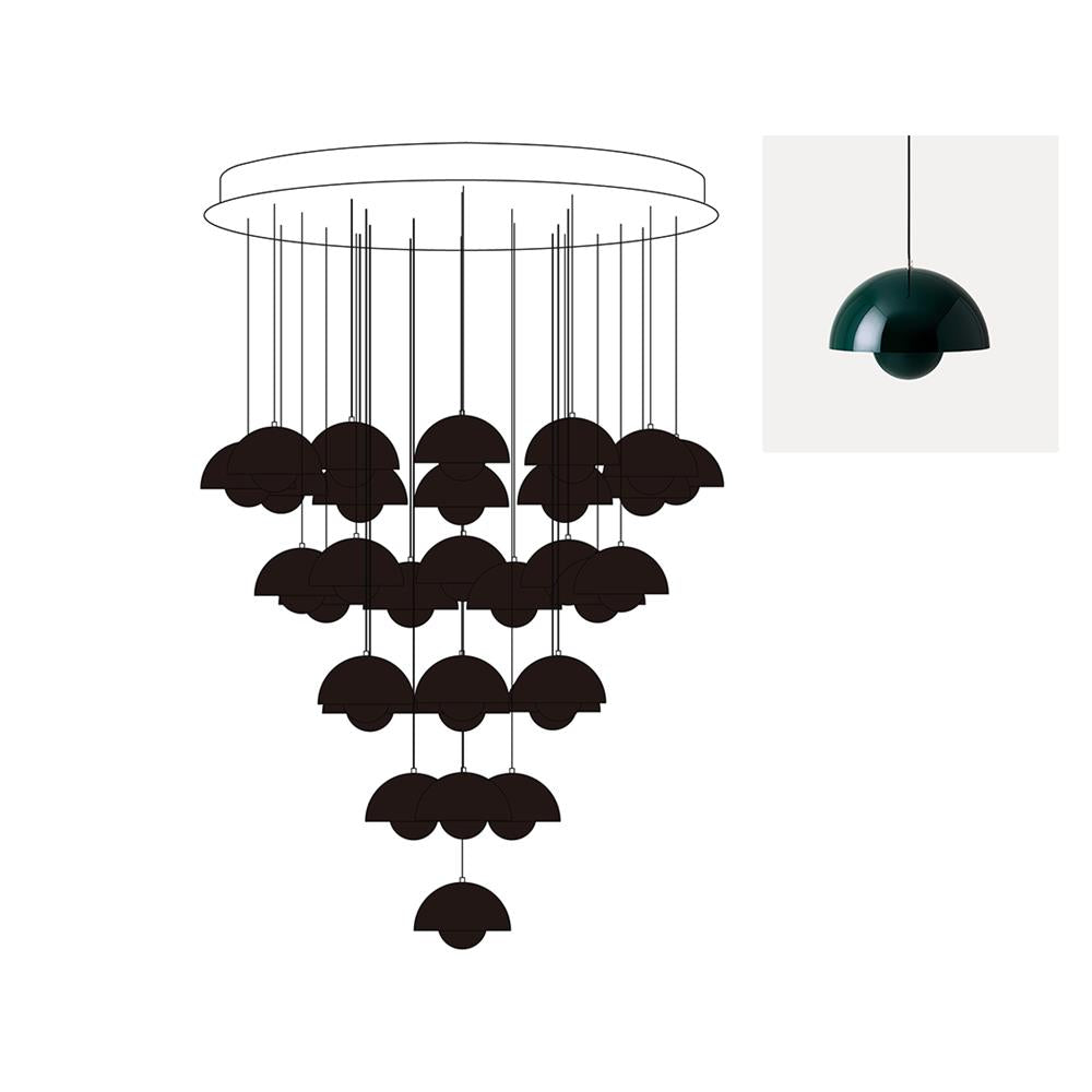 Indigle candelabru