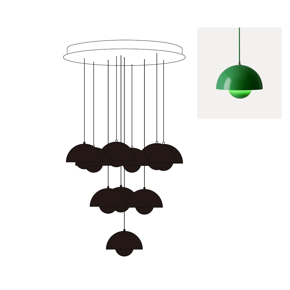 Indigle candelabru