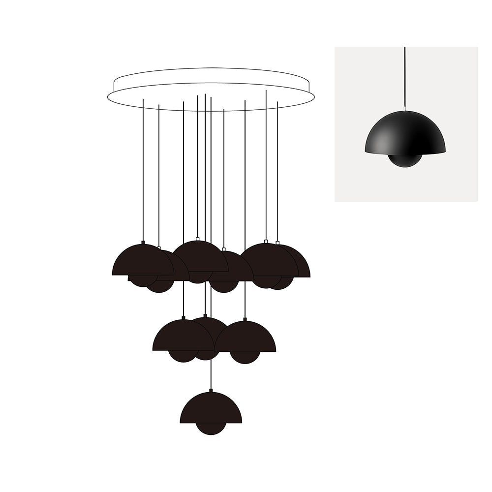 Indigle candelabru