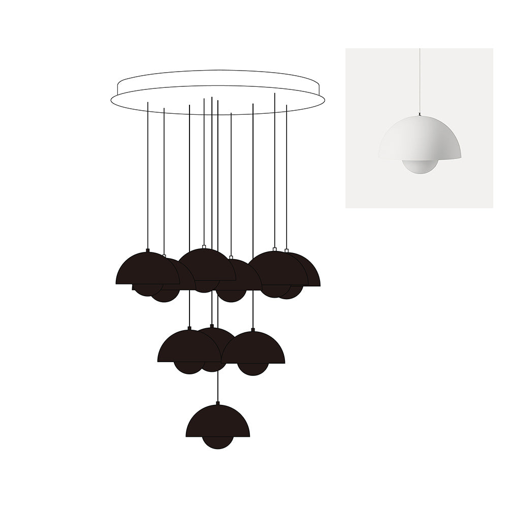 Indigle candelabru