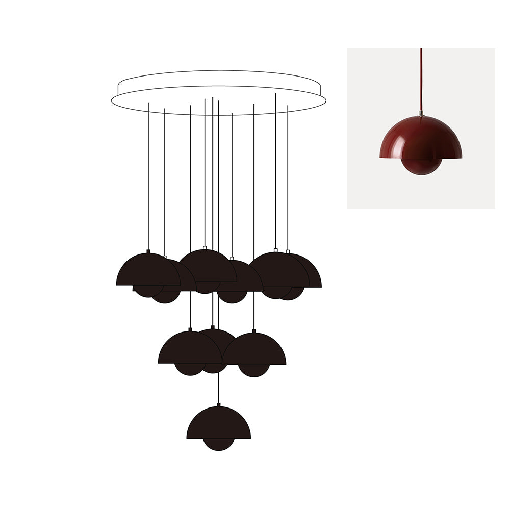 Indigle candelabru