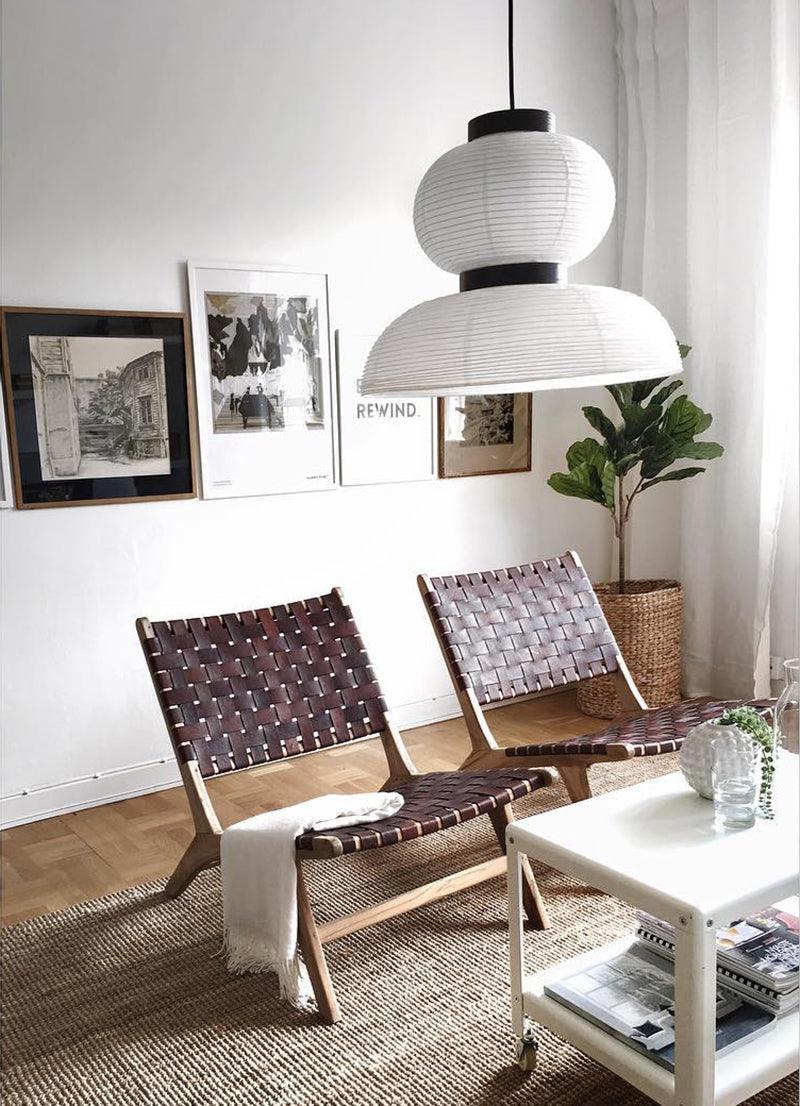 Quinvel lampă suspendată Scandinavian din Hârtie