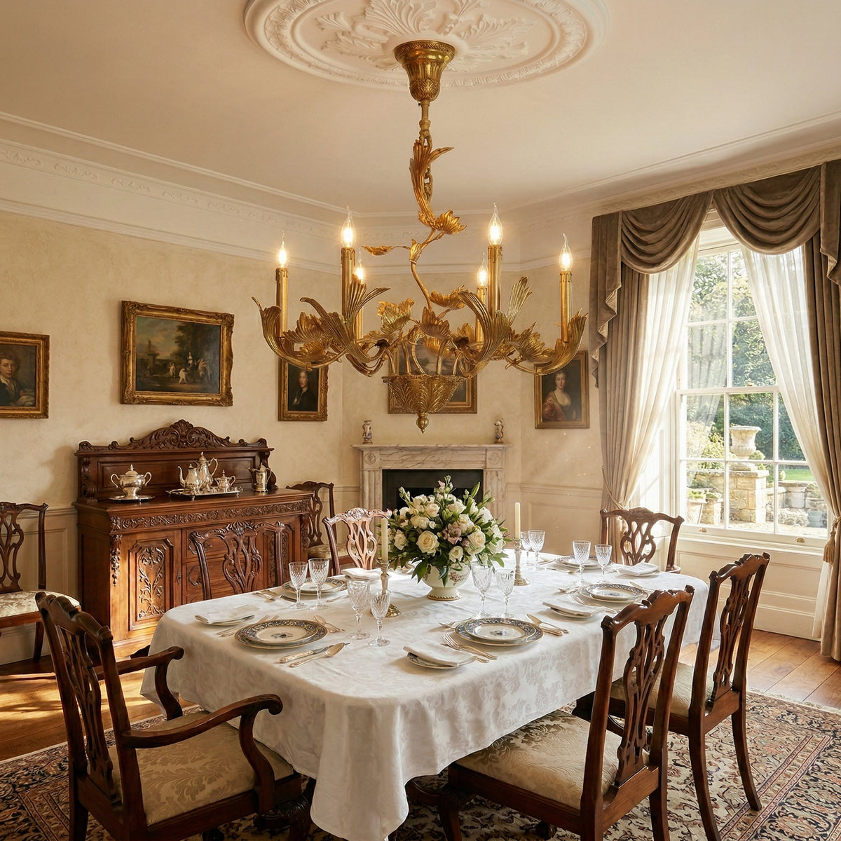 Aurelios candelabru din alamă