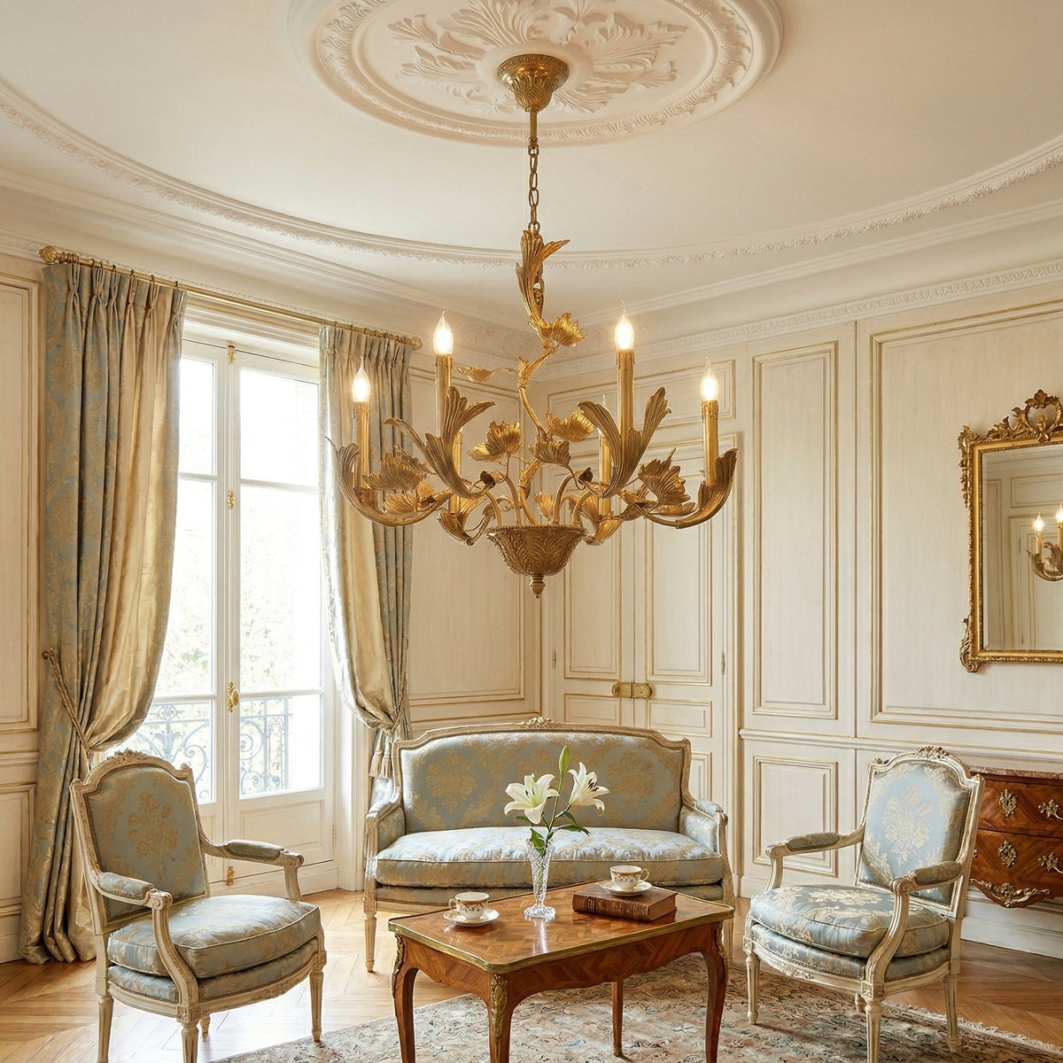 Aurelios candelabru din alamă