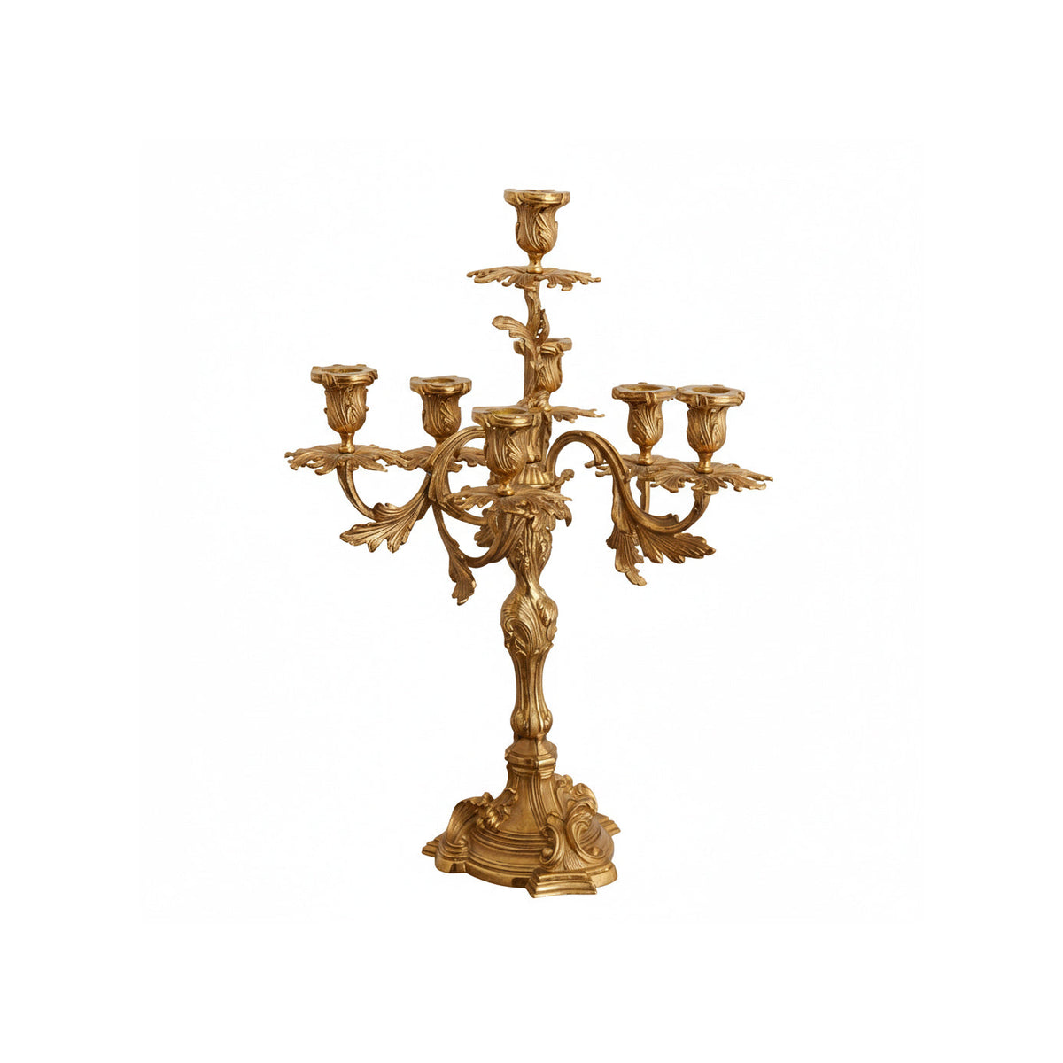 Renarine candelabru Rococo cu șapte surse de lumină