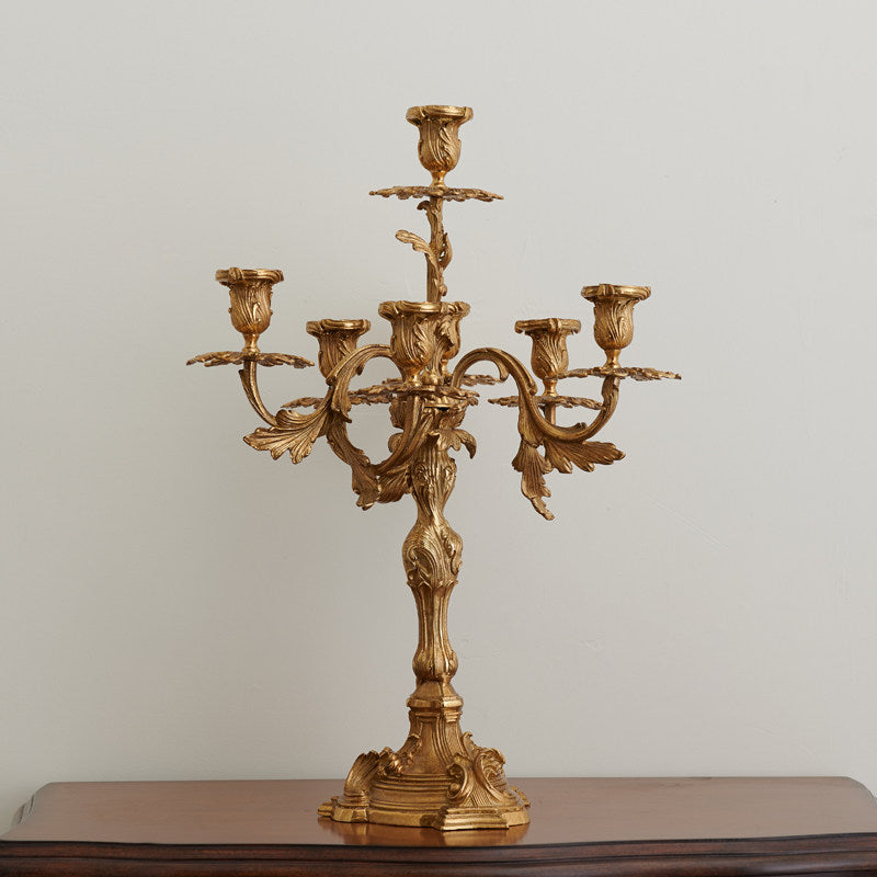 Renarine candelabru Rococo cu șapte surse de lumină