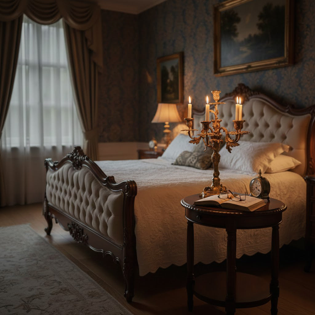 Renarine candelabru Rococo cu șapte surse de lumină
