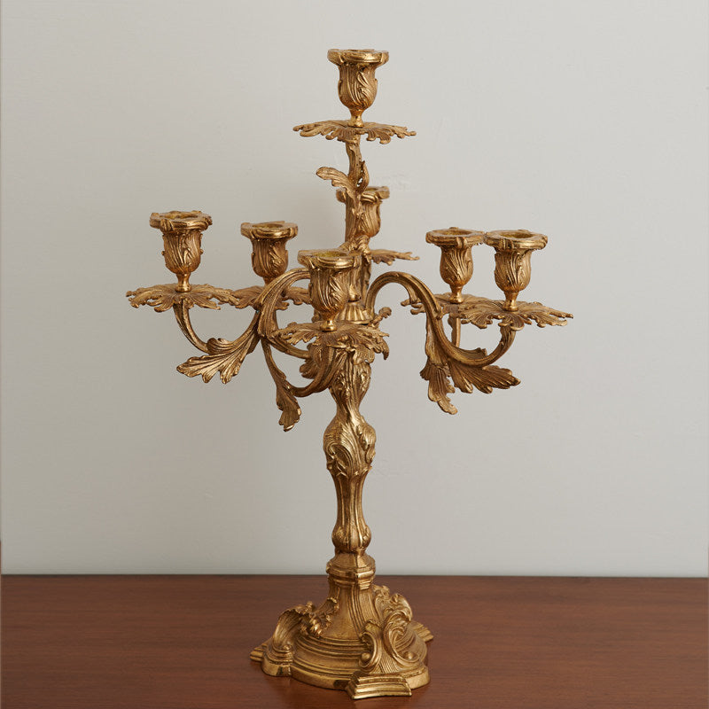 Renarine candelabru Rococo cu șapte surse de lumină