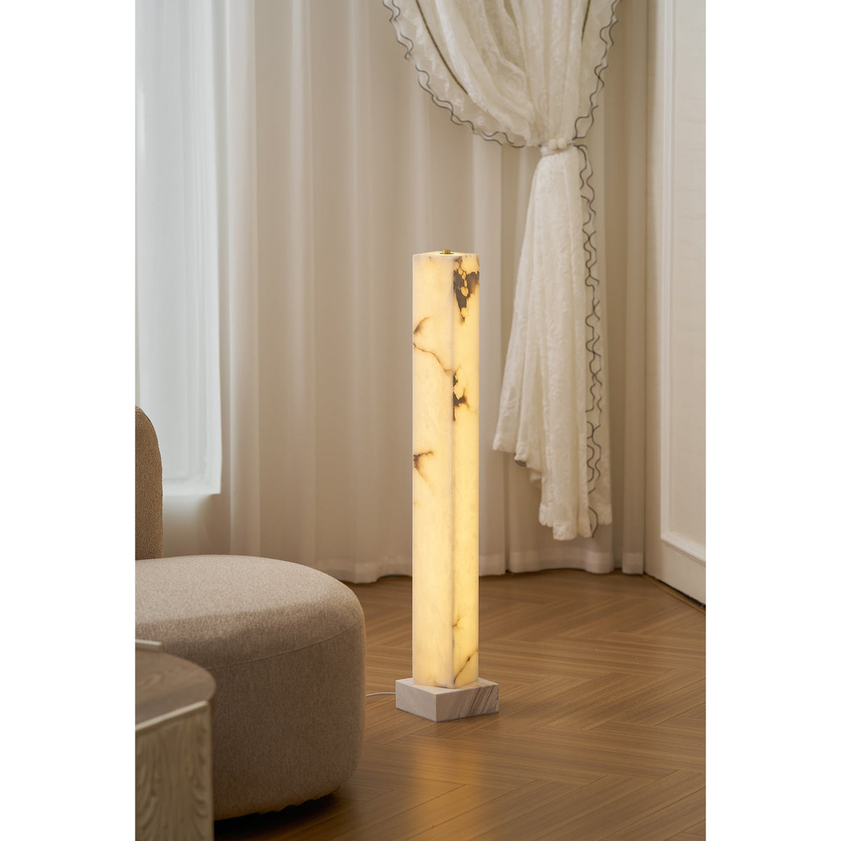 Frozen lampadar din alabastru