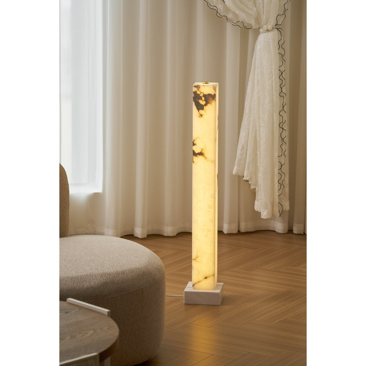 Frozen lampadar din alabastru