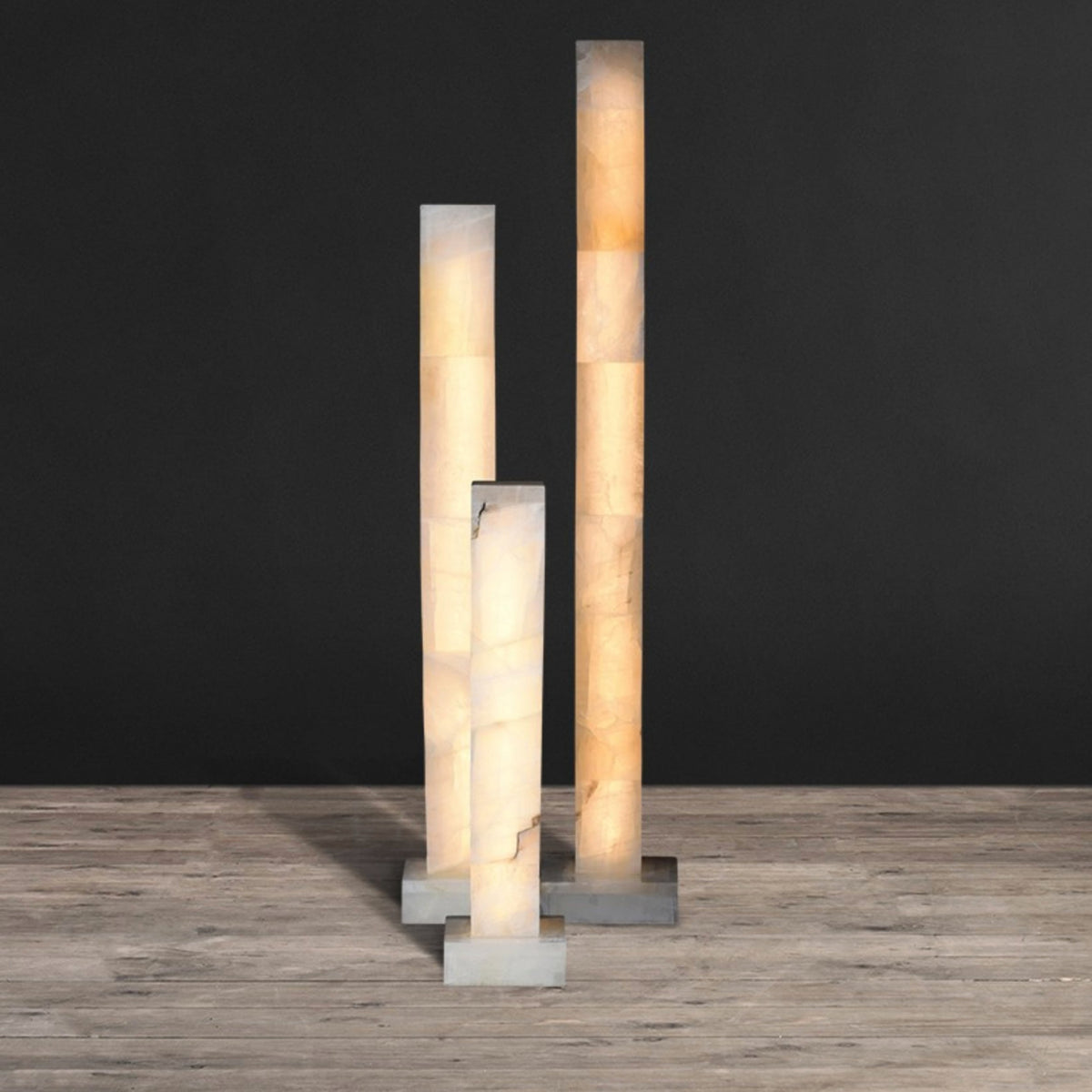 Frozen lampadar din alabastru