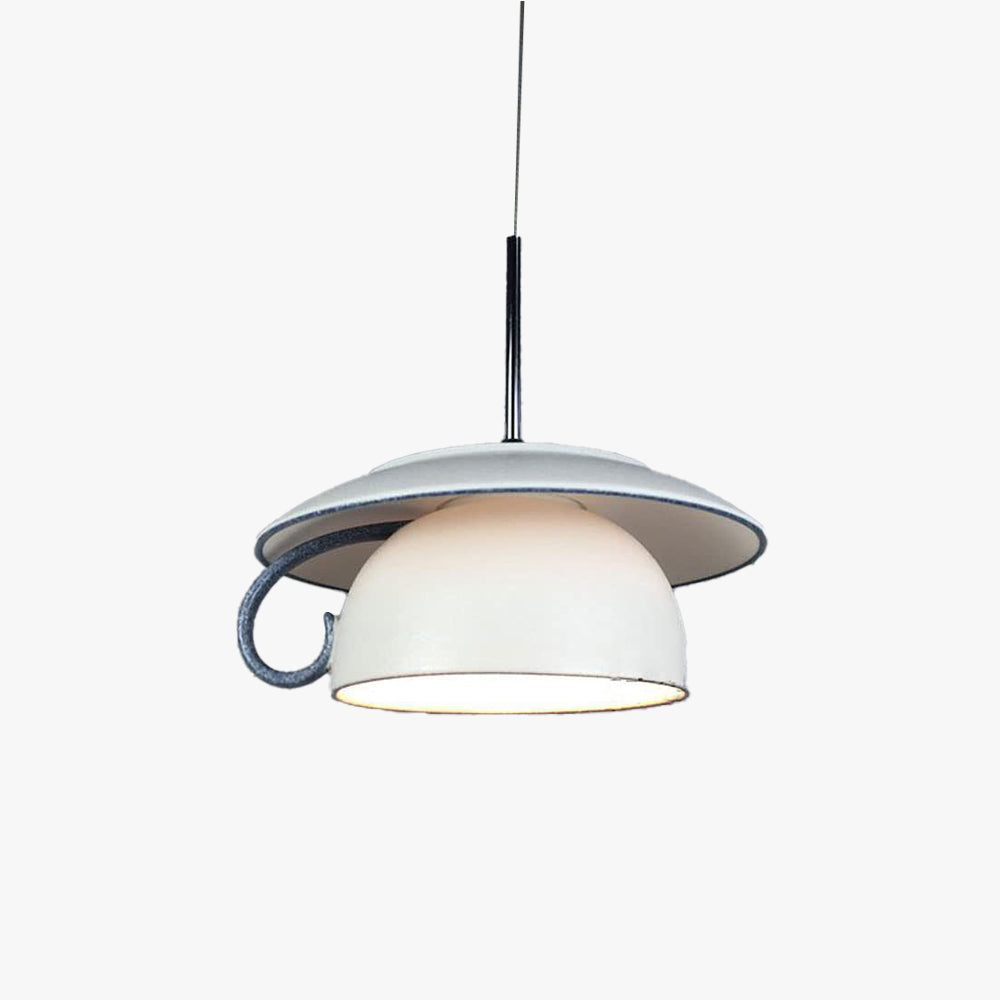 Valentina Nordic Cup Ceramic LED lampă suspendată pentru dormitor