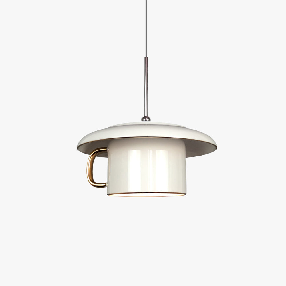 Valentina Urban Cup Ceramic LED lampă suspendată living