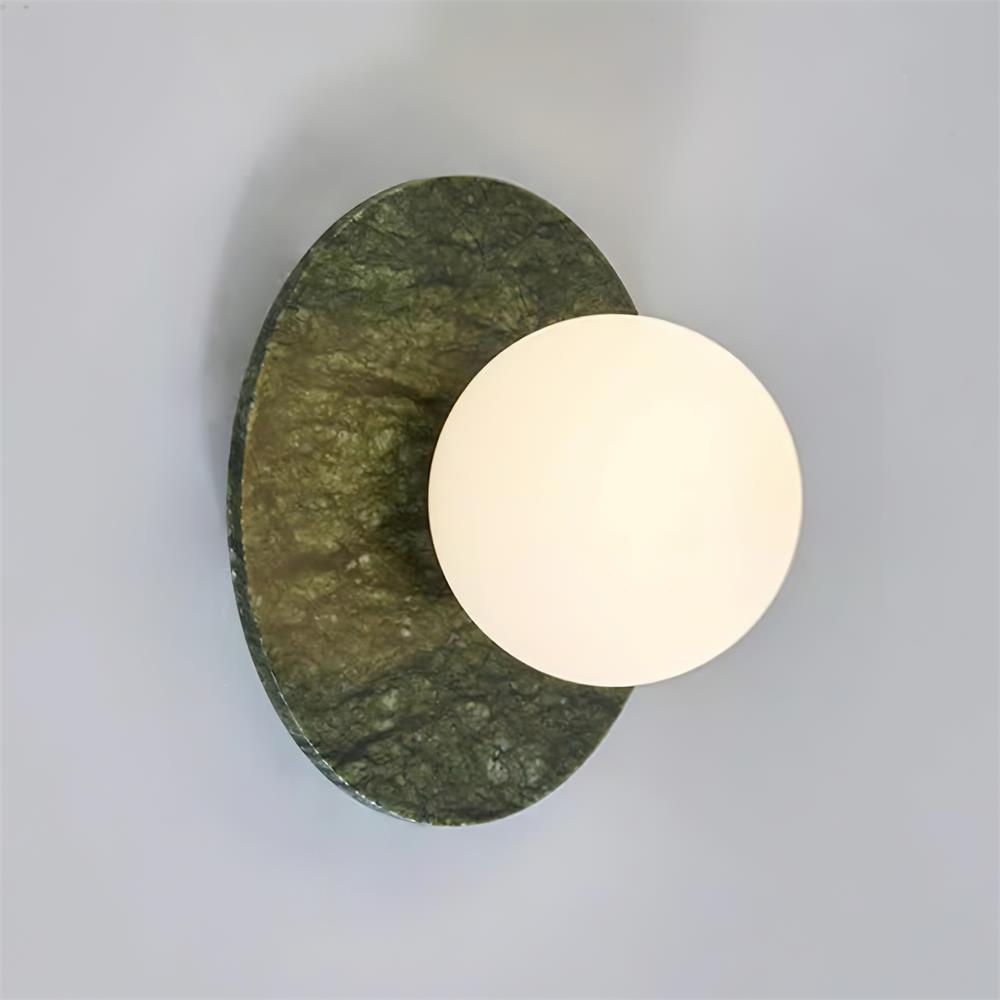 Enox aplică de perete din marmură, minimalistă, cu glob
