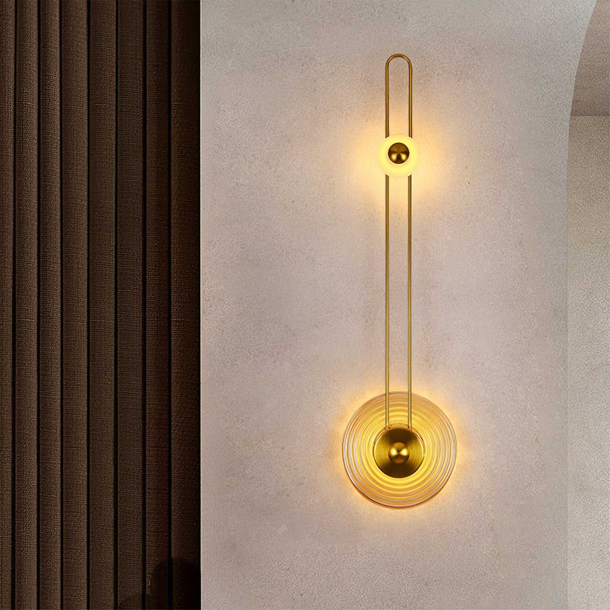 Eiroraria aplică de Perete Sculptural Geometry alabastru