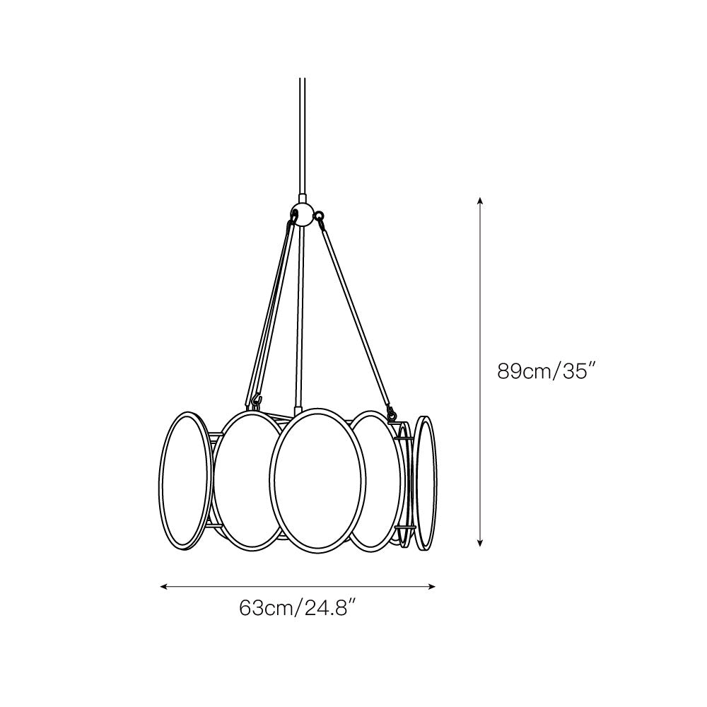 Liorisena candelabru din sticlă