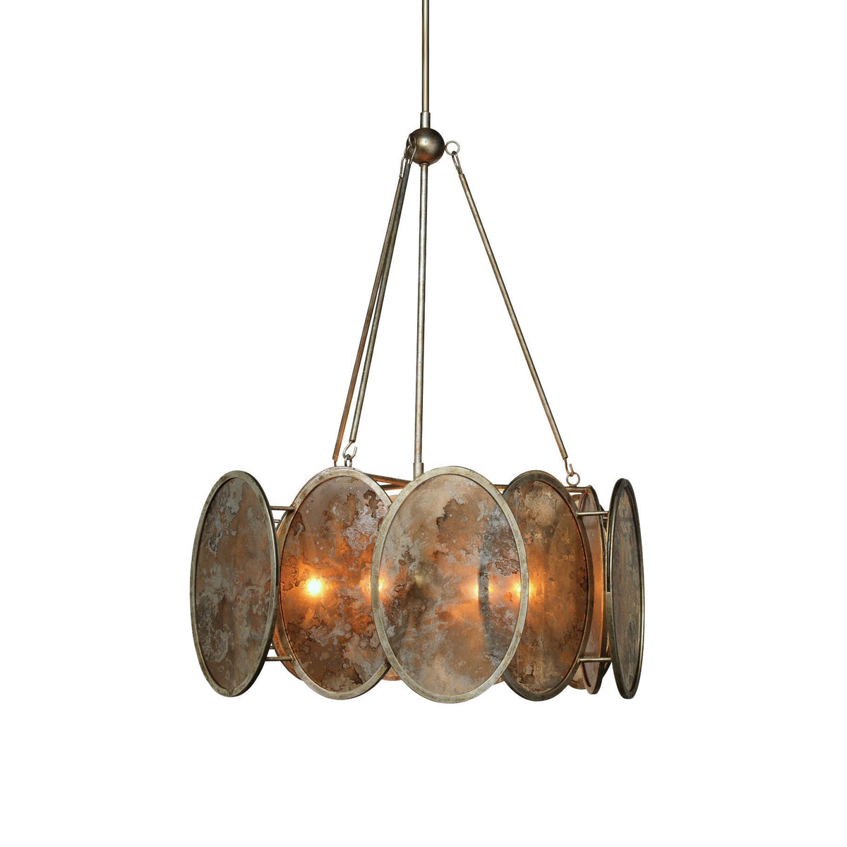 Liorisena candelabru din sticlă