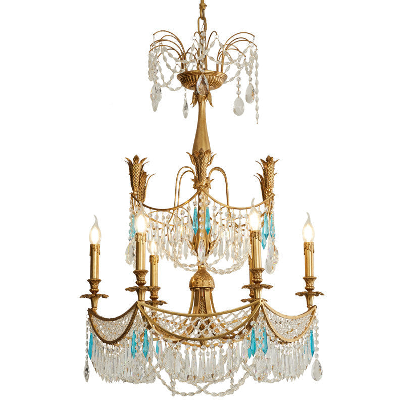 Genovese candelabru din cristal