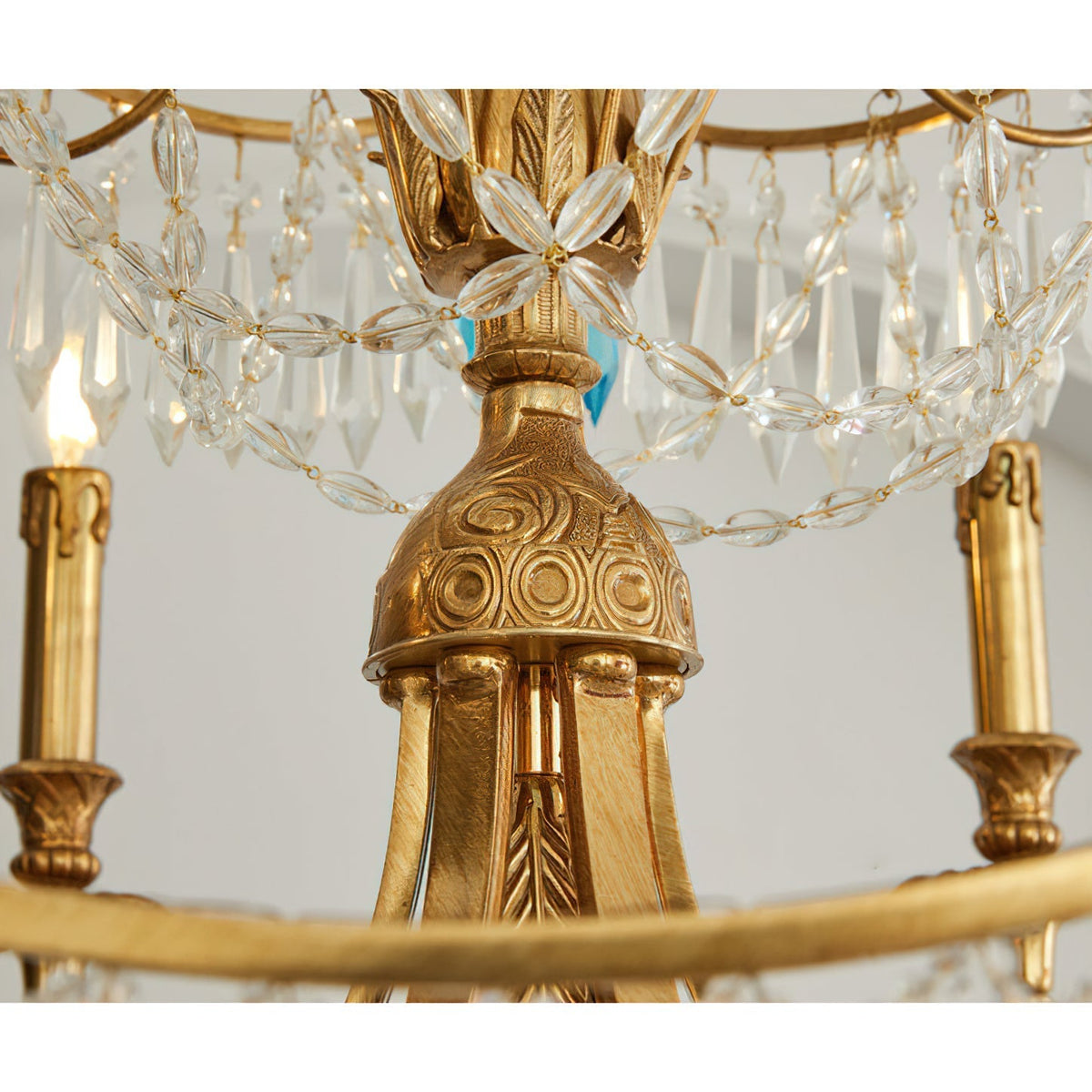 Genovese candelabru din cristal