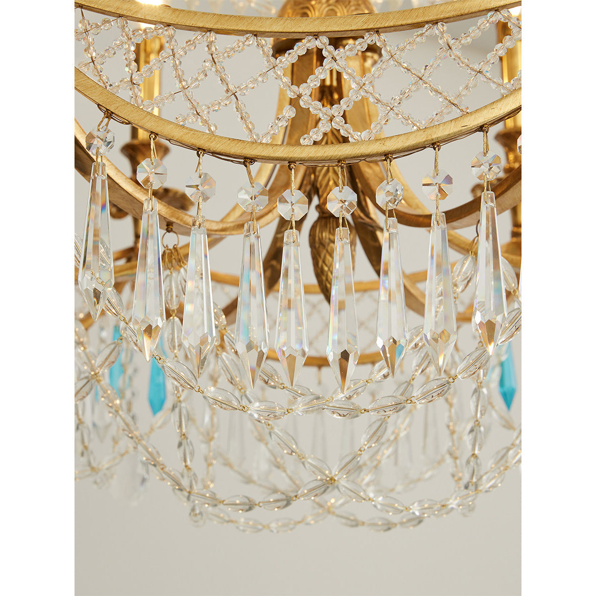 Genovese candelabru din cristal