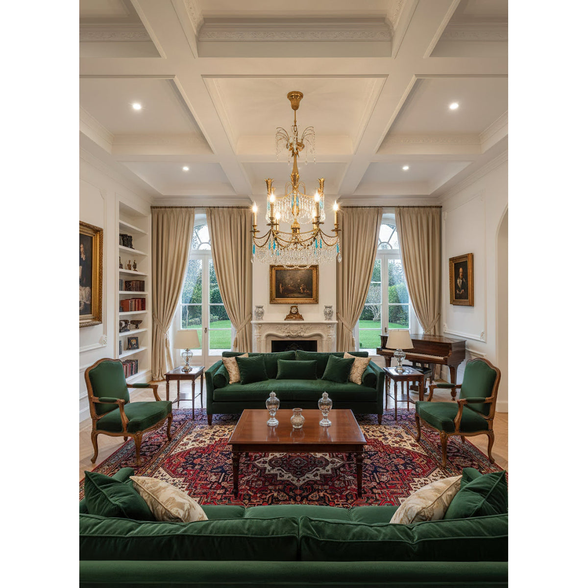 Genovese candelabru din cristal