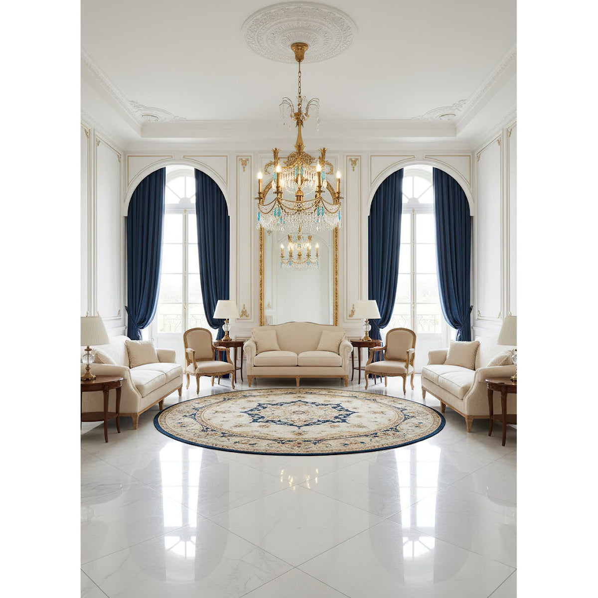 Genovese candelabru din cristal