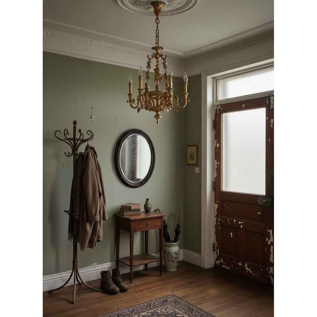 Oriuira candelabru din alamă