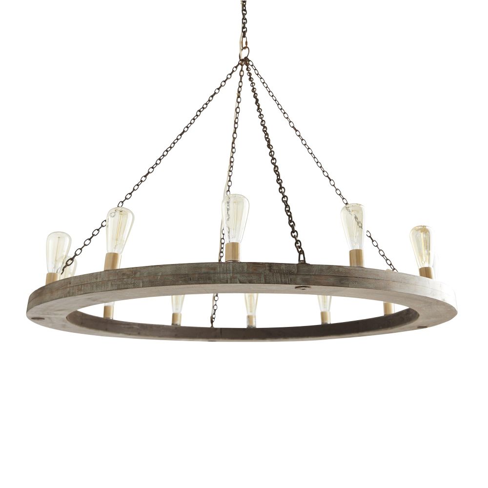 Rinorena candelabru din lemn