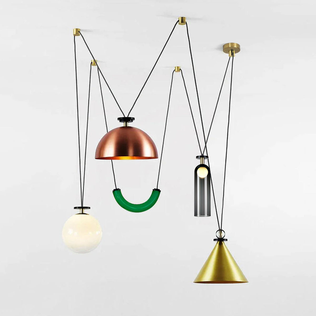 Noro Multi-formă lampă suspendată reglabilă