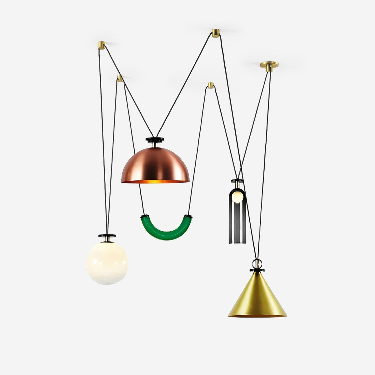 Noro Multi-formă lampă suspendată reglabilă