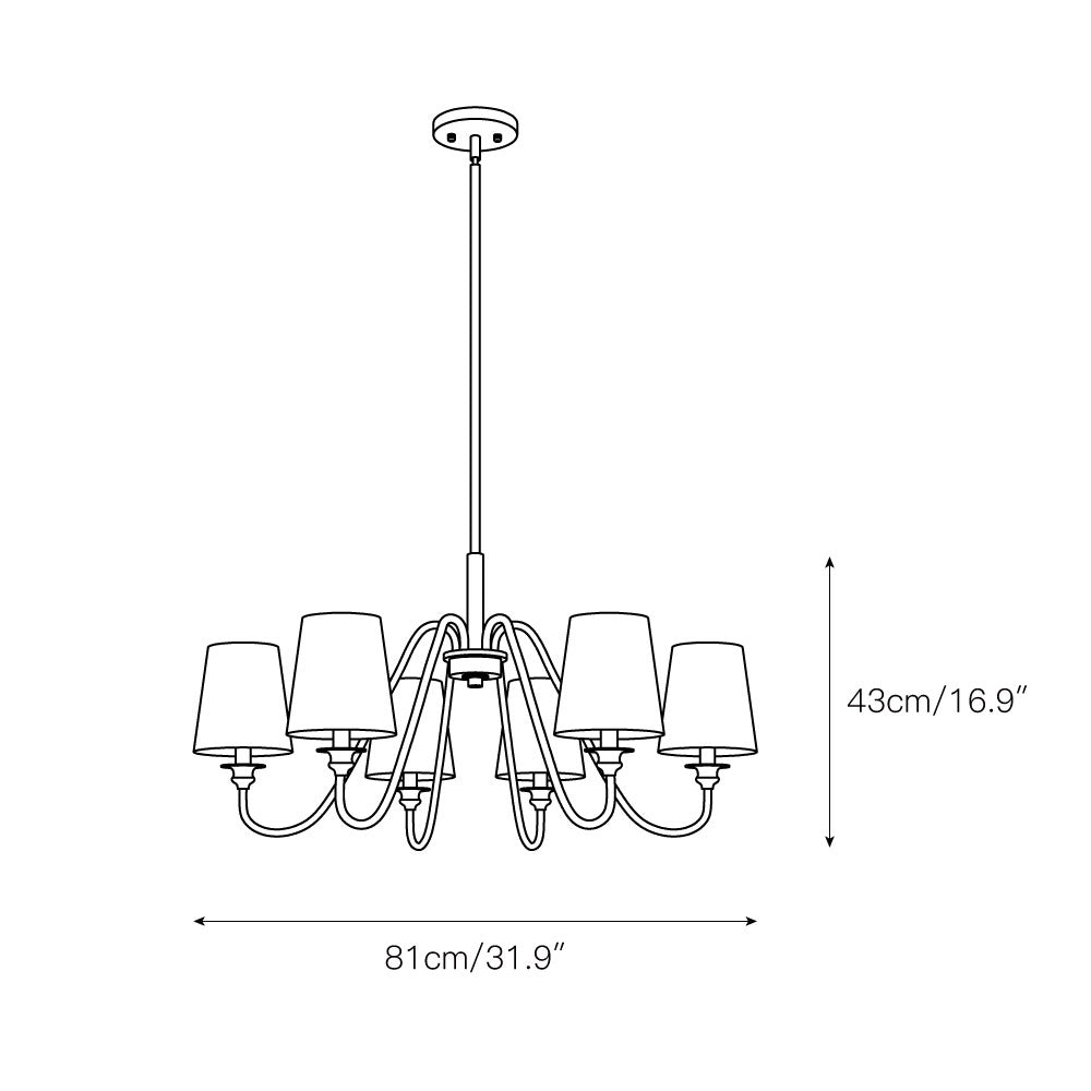 Auraena candelabru din alamă