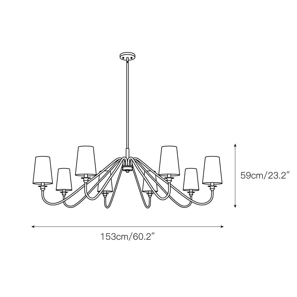 Auraena candelabru din alamă