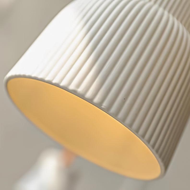 Lampă suspendată Cielum modern minimalist Abajur Ceramic Texturat cu Bandă de Piele alamă