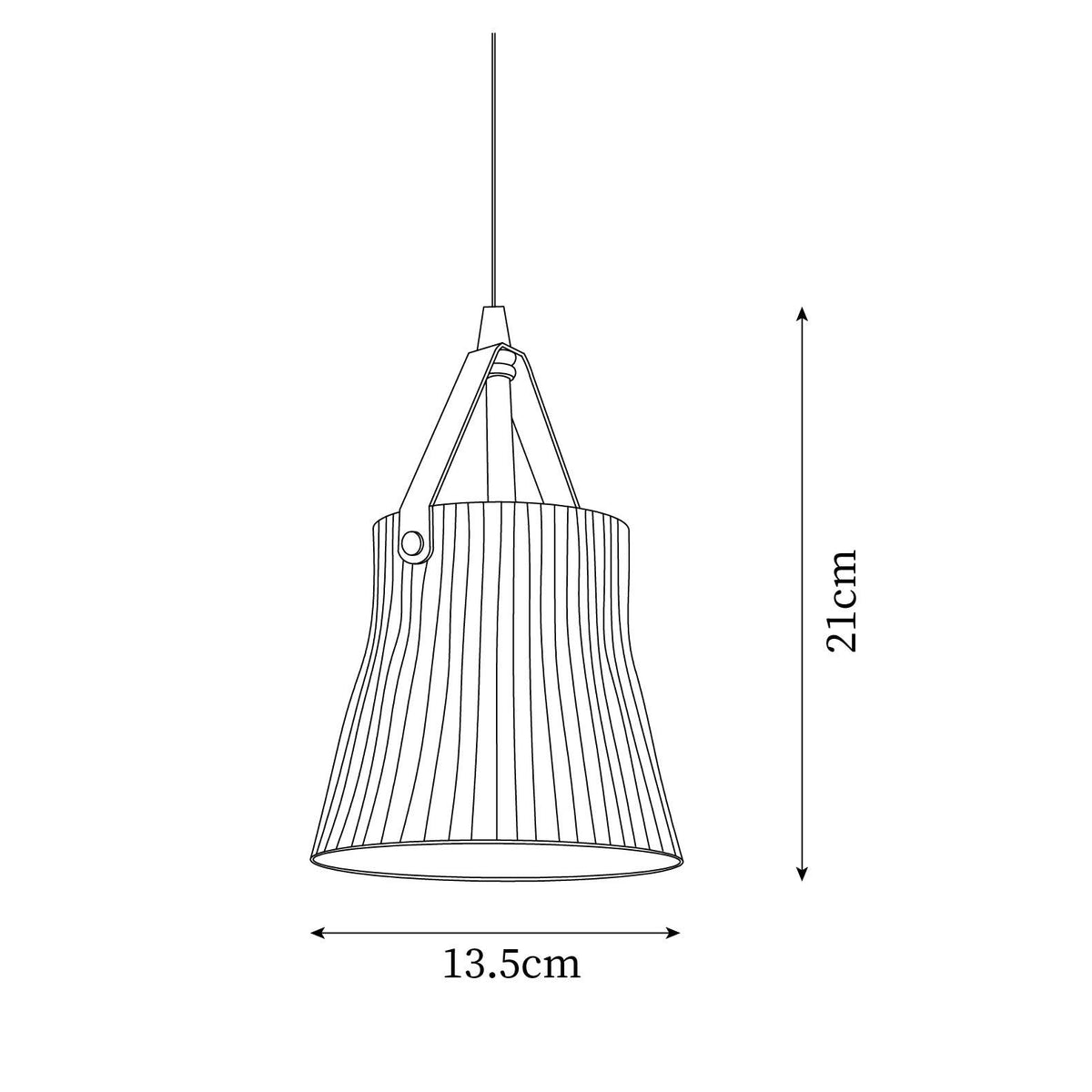 Lampă suspendată Cielum modern minimalist Abajur Ceramic Texturat cu Bandă de Piele alamă