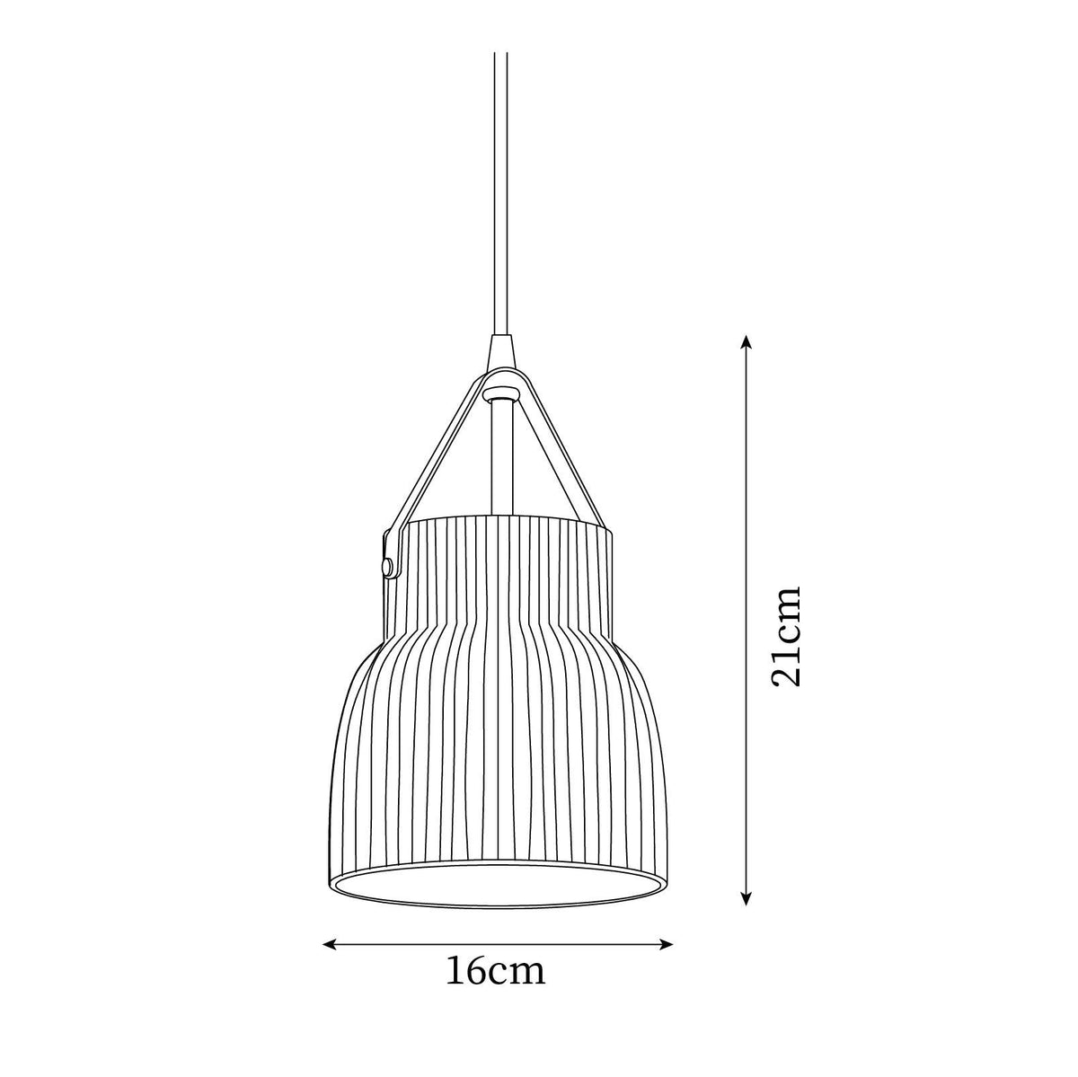 Lampă suspendată Cielum modern minimalist Abajur Ceramic Texturat cu Bandă de Piele alamă