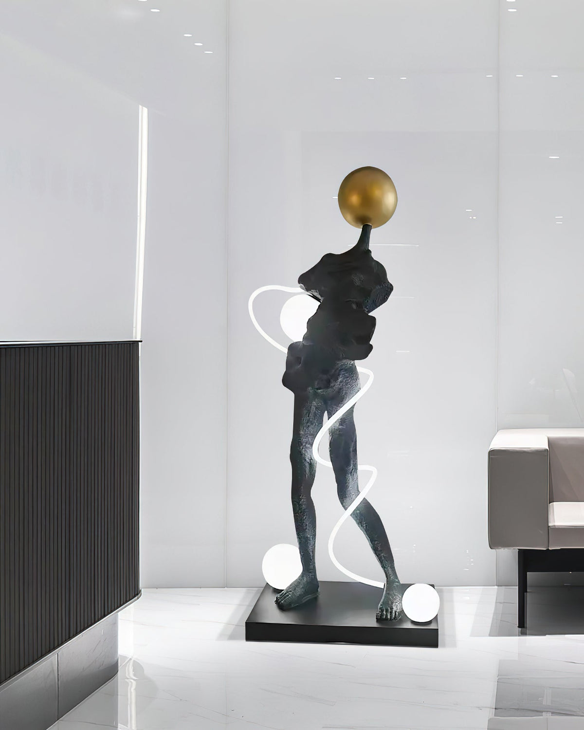 Pulse Sculpture lampadar