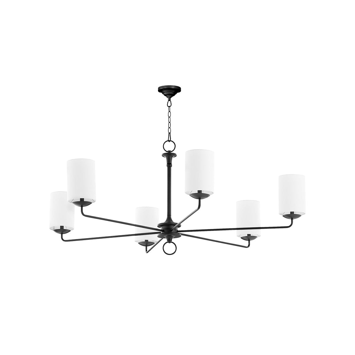 Fioivian candelabru cu abajur textil