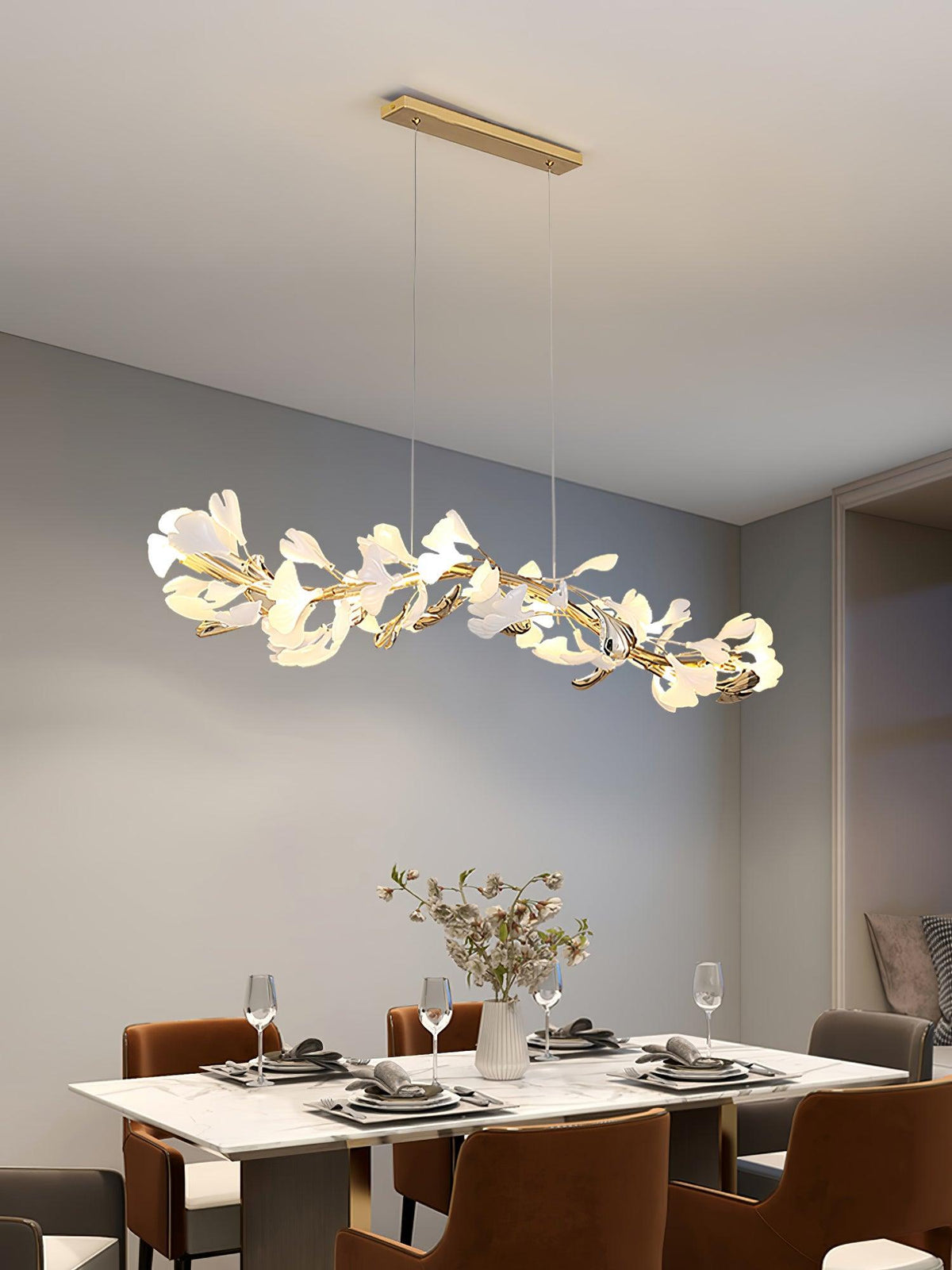 Vixu candelabru Postmodern de lux Gingko Ceramics