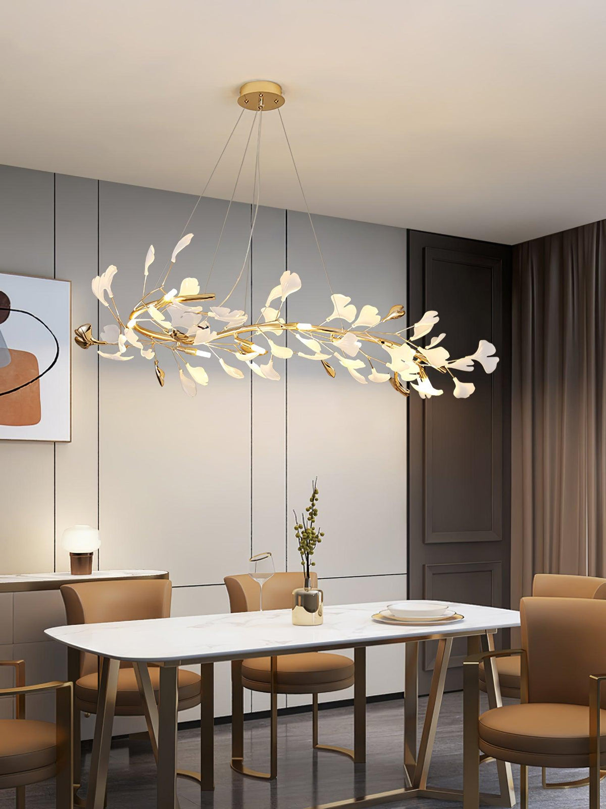 Vixu candelabru Postmodern de lux Gingko Ceramics
