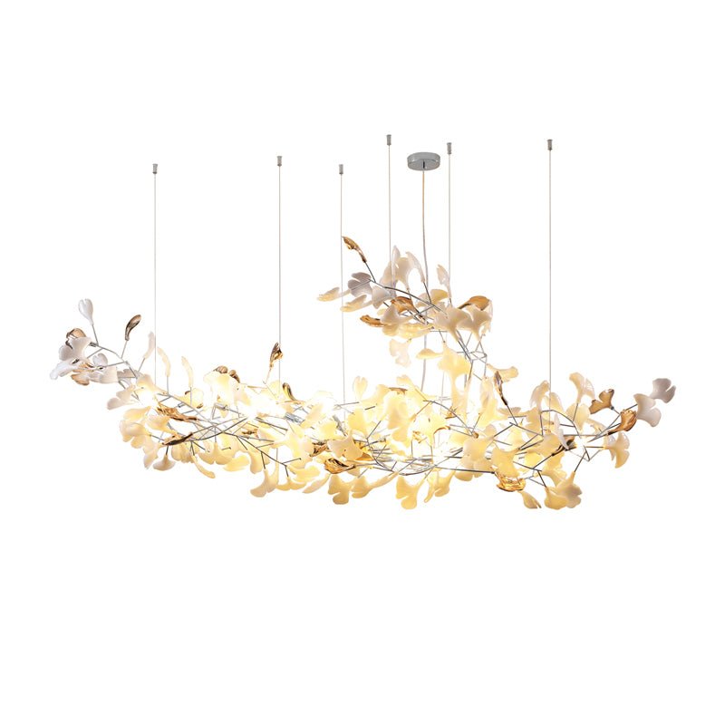 Sovell candelabru Postmodern de lux Ginkgo Cloud Ceramics