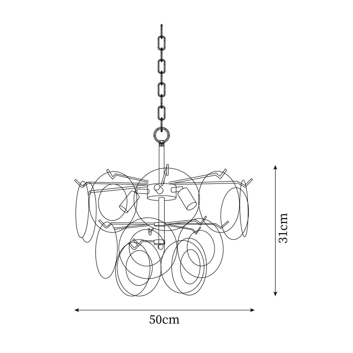Amarande candelabru