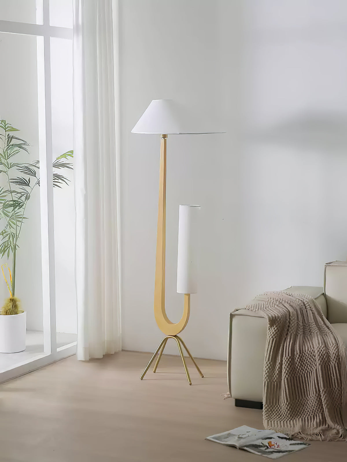 Novael lampadar din Pânză Scandinavian