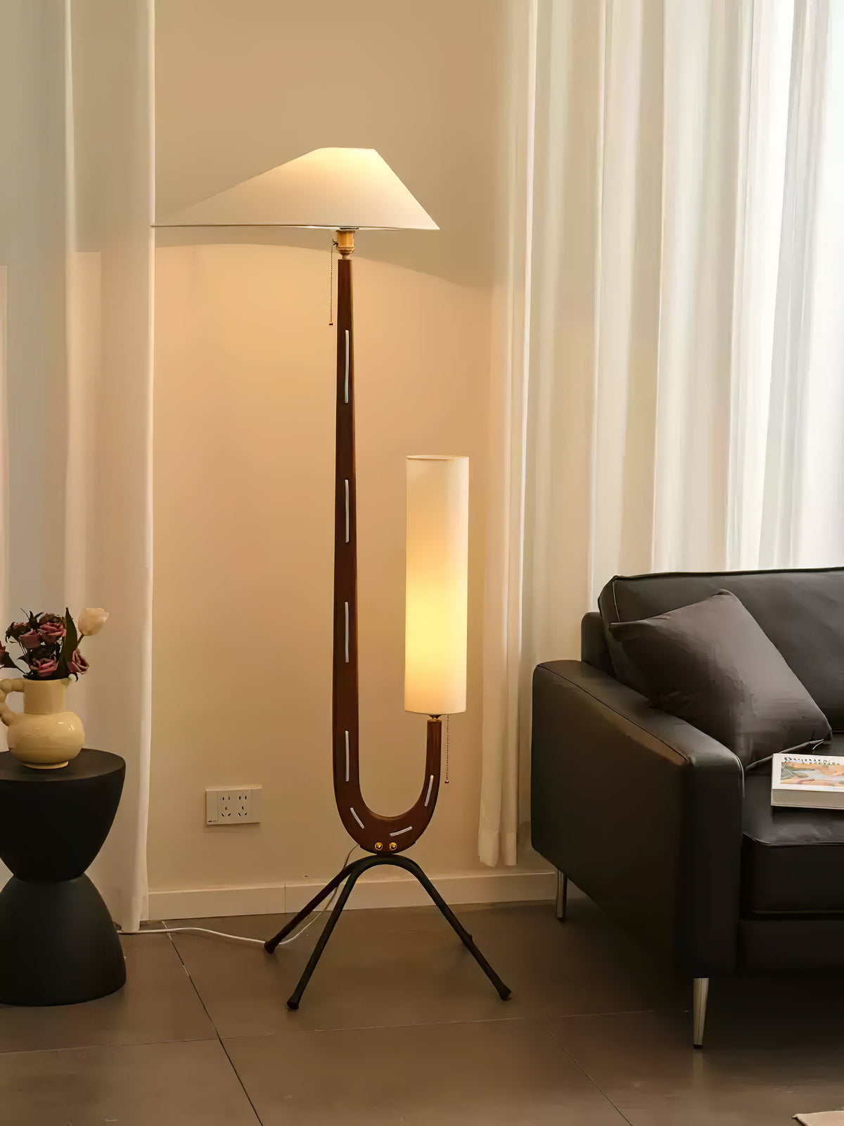 Novael lampadar din Pânză Scandinavian